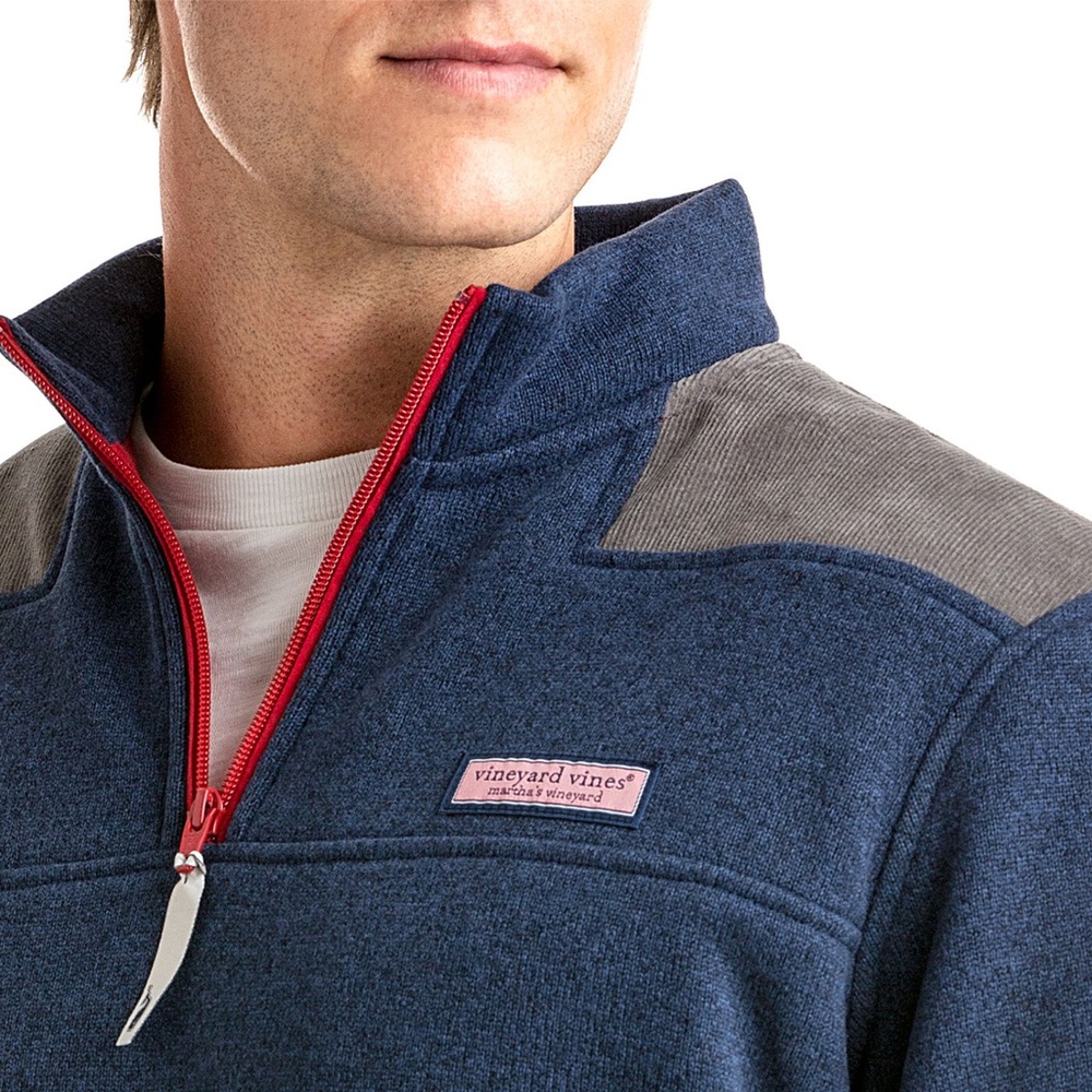 Vineyard Vines Cord Shoulder Jersey Shep